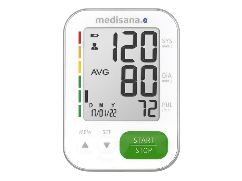 Medisana Blutdruckmessgerät BU 570 connect Oberarm-Blutdruckmessgerät