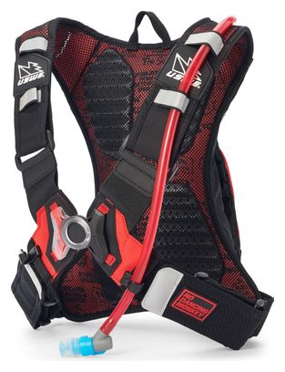 Sac à dos USWE MTB Hydro 3L   poche à eau 2L Noir Rouge