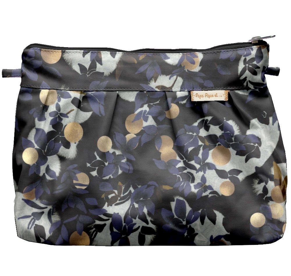 Pochette Plissée Flocon Doré