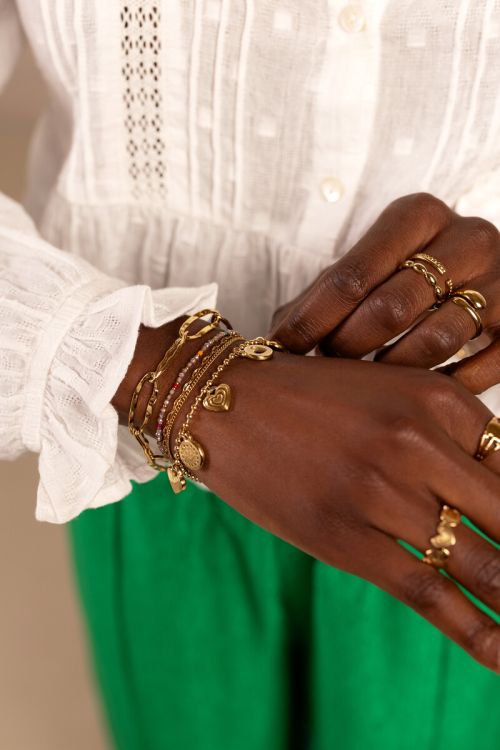 Candy armband met bedels
