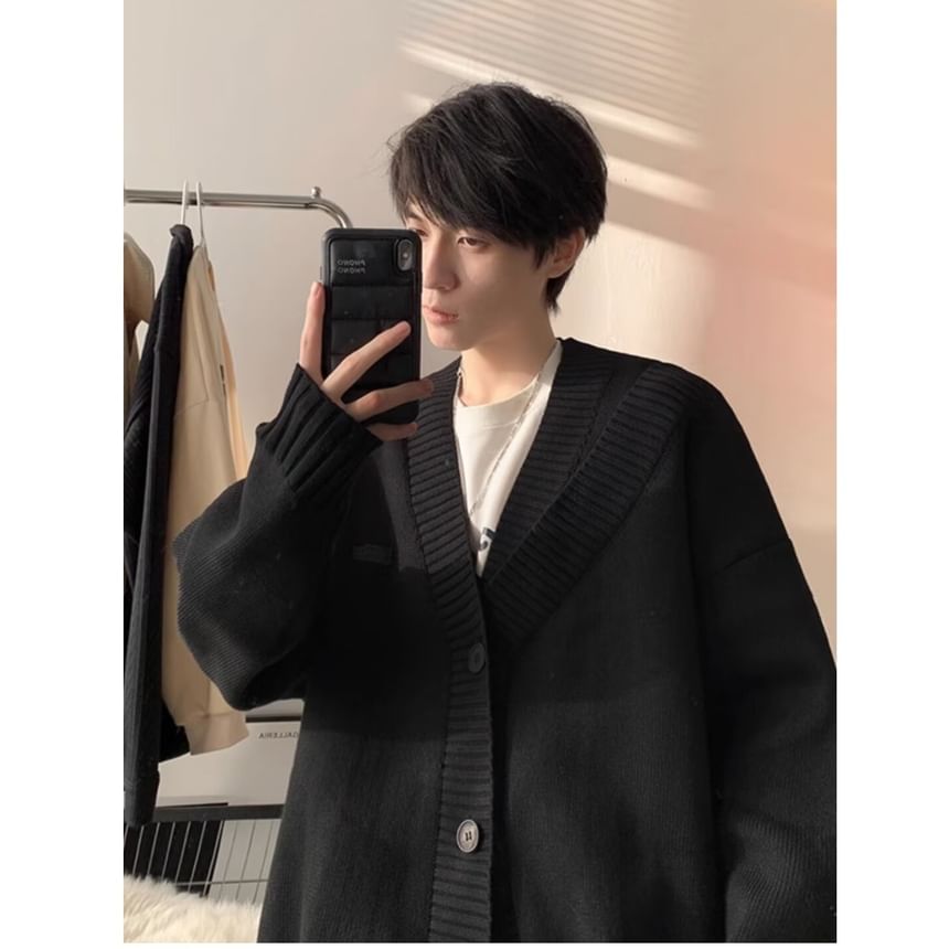 Lingaris - Asymmetrische hals, effen applicatie, oversized vest