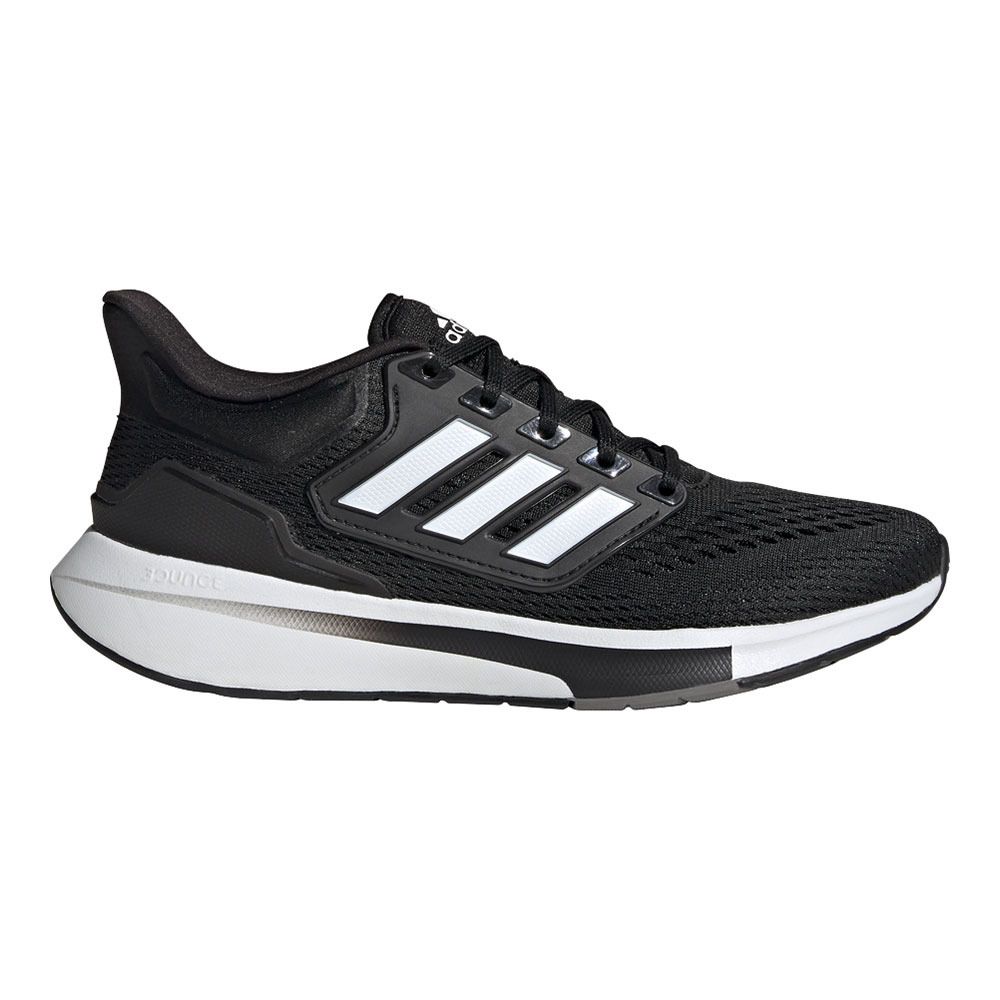 Adidas Performance EQ21 RUN - Chaussures running Femme cblack/ftwwht/grefou