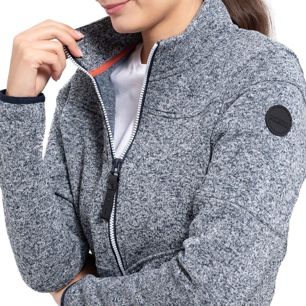 Veste polaire randonnée ICEPEAK ANAHOLA MIDLAYER JACKET W BLEU FONCE