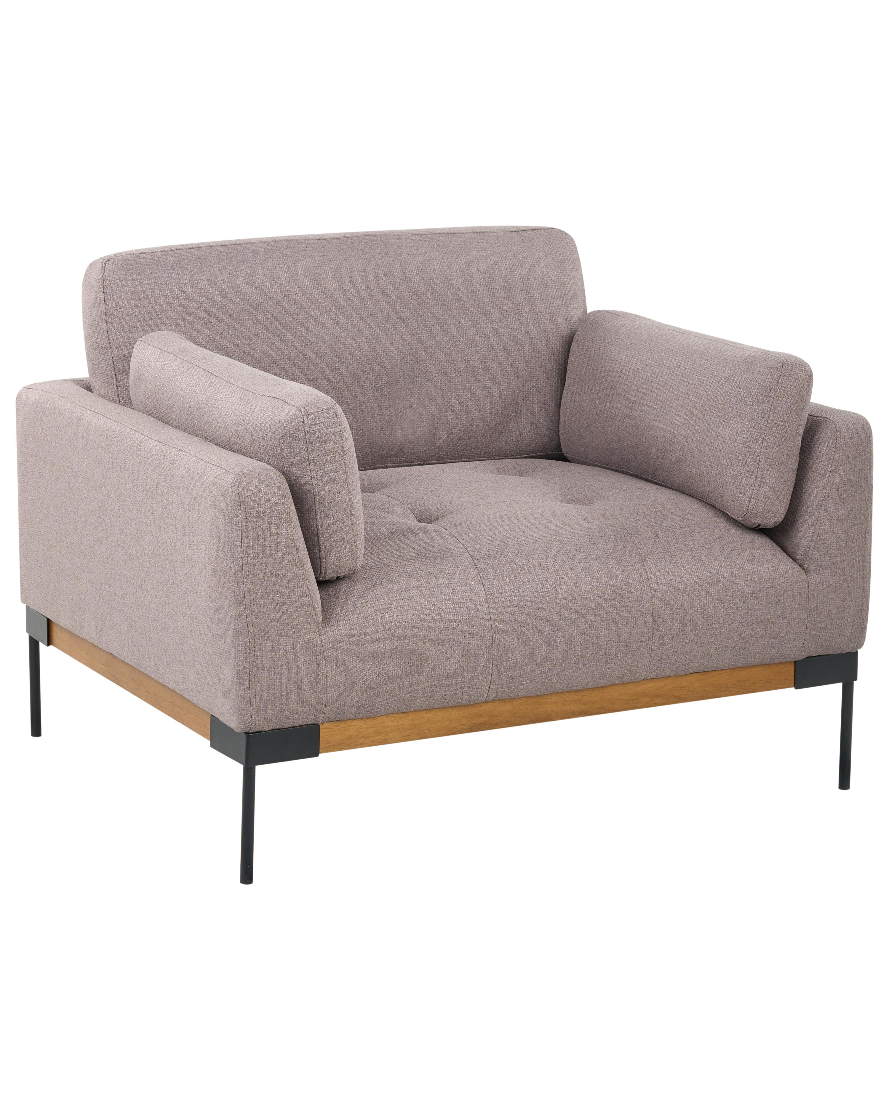 Fauteuil SKAVEN Stof Taupe