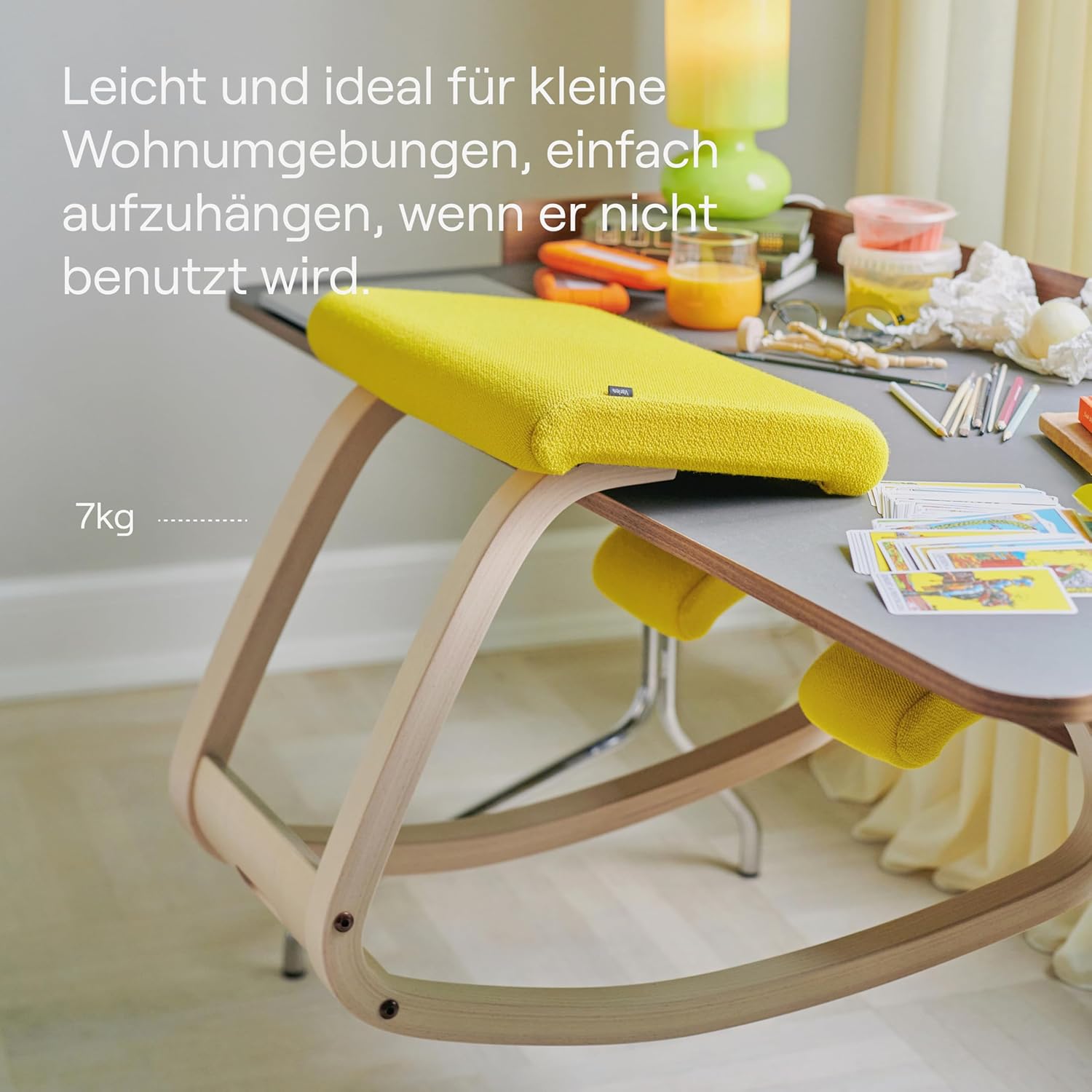 Varier Variable Balans Ergonomischer Stuhl Monochrome Marine Bewegung Haltung Buero Home Office Lernen 10 Jahre Qualitaetsgarantie