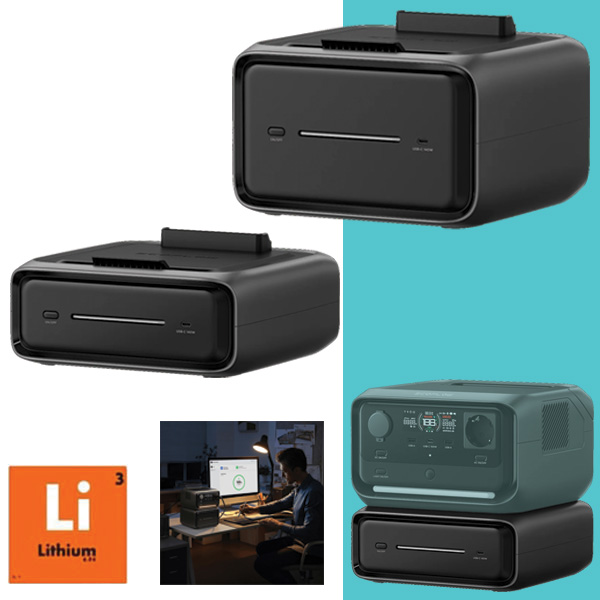 Batterie Lithium additionnelle pour ECOFLOW RIVER 3 PLUS