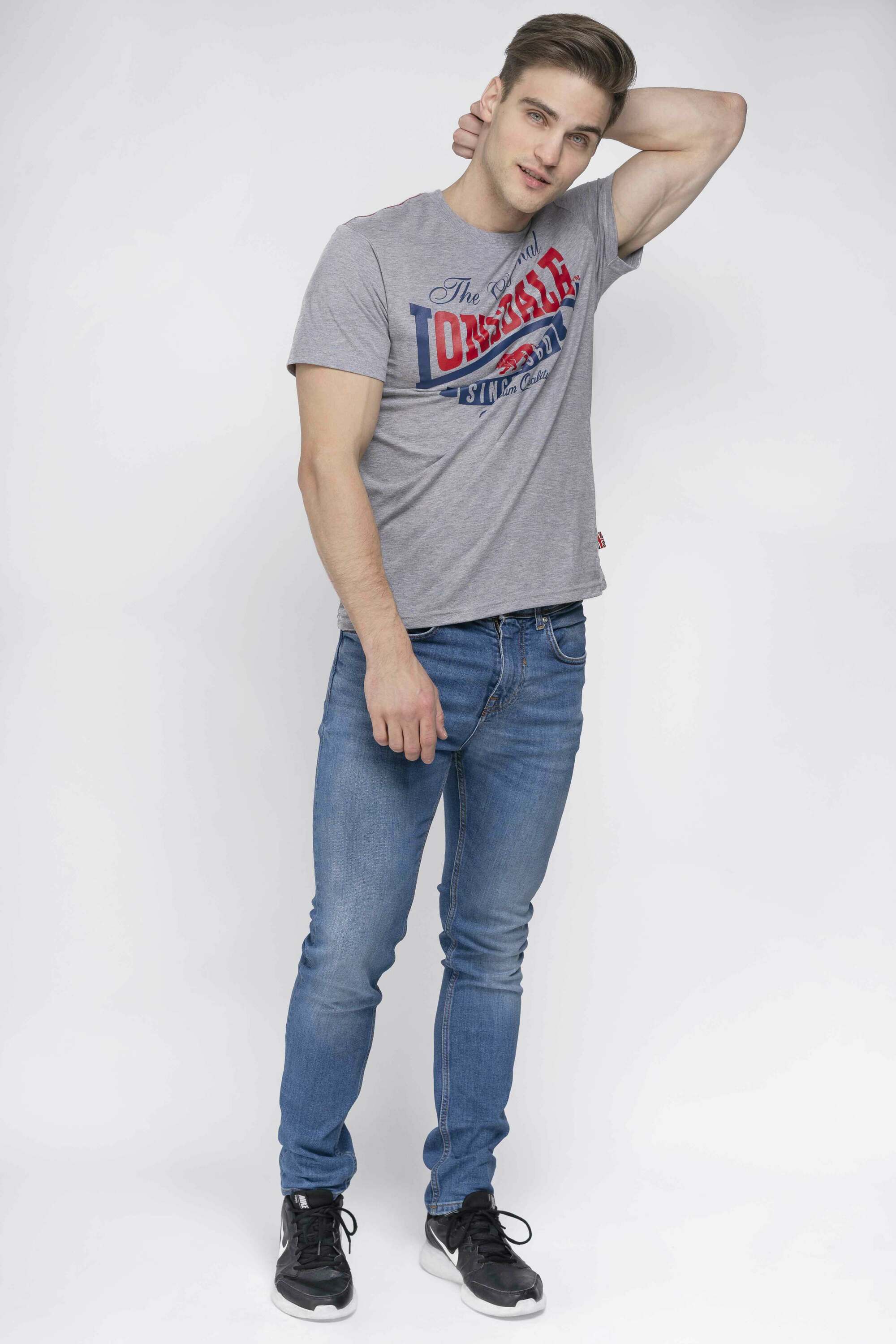 Lonsdale Herren T-Shirt normale Passform CORRIE