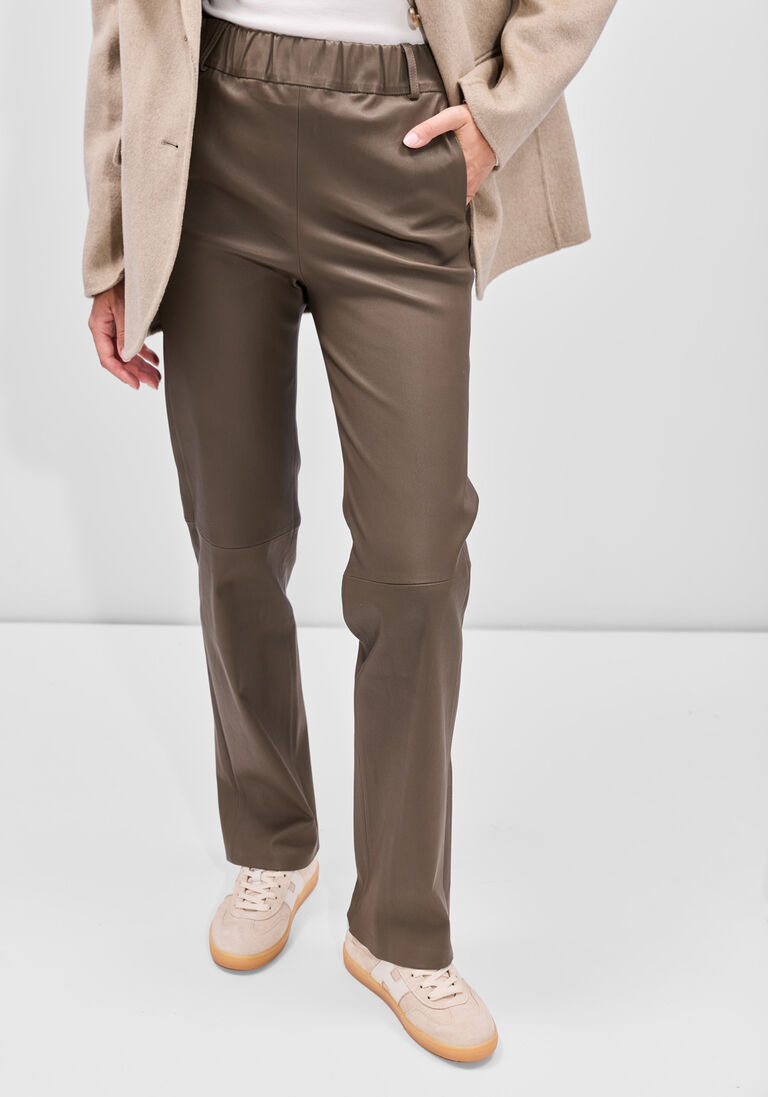 olijf studio ar pantalon ailis stretch plonge