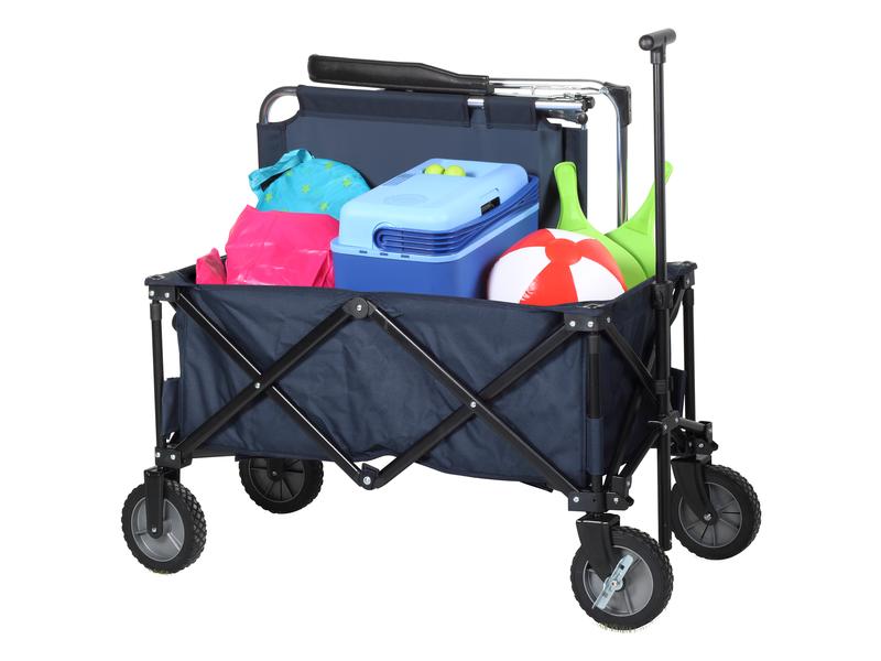 Campart Leiterwagen Faltbarer Trolley St. Tropez Klappbarer Bollerwagen