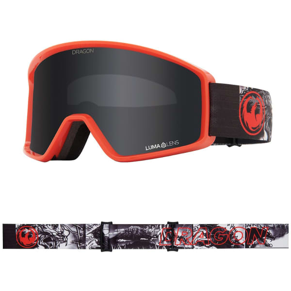 Masque de ski DRAGON DXT OTG MANGA/LLDARKSMOKE