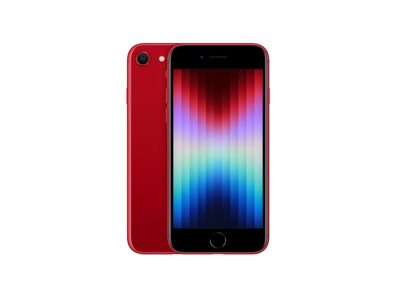 Apple iPhone SE (3rd generation) - (PRODUCT) RED - 5G smartphone - dual-SIM / Intern hukommelse 256 GB - LCD-skærm - 4.7
