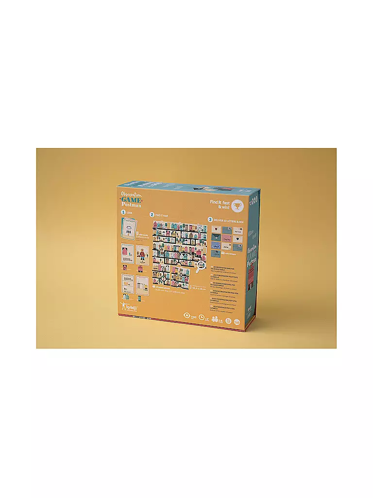 LONDJI Brettspiel POSTMAN  bunt