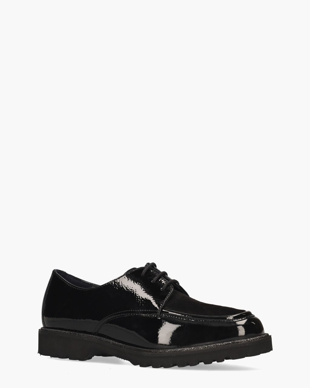 Sioux 40910 Zwart Dames Veterschoenen
