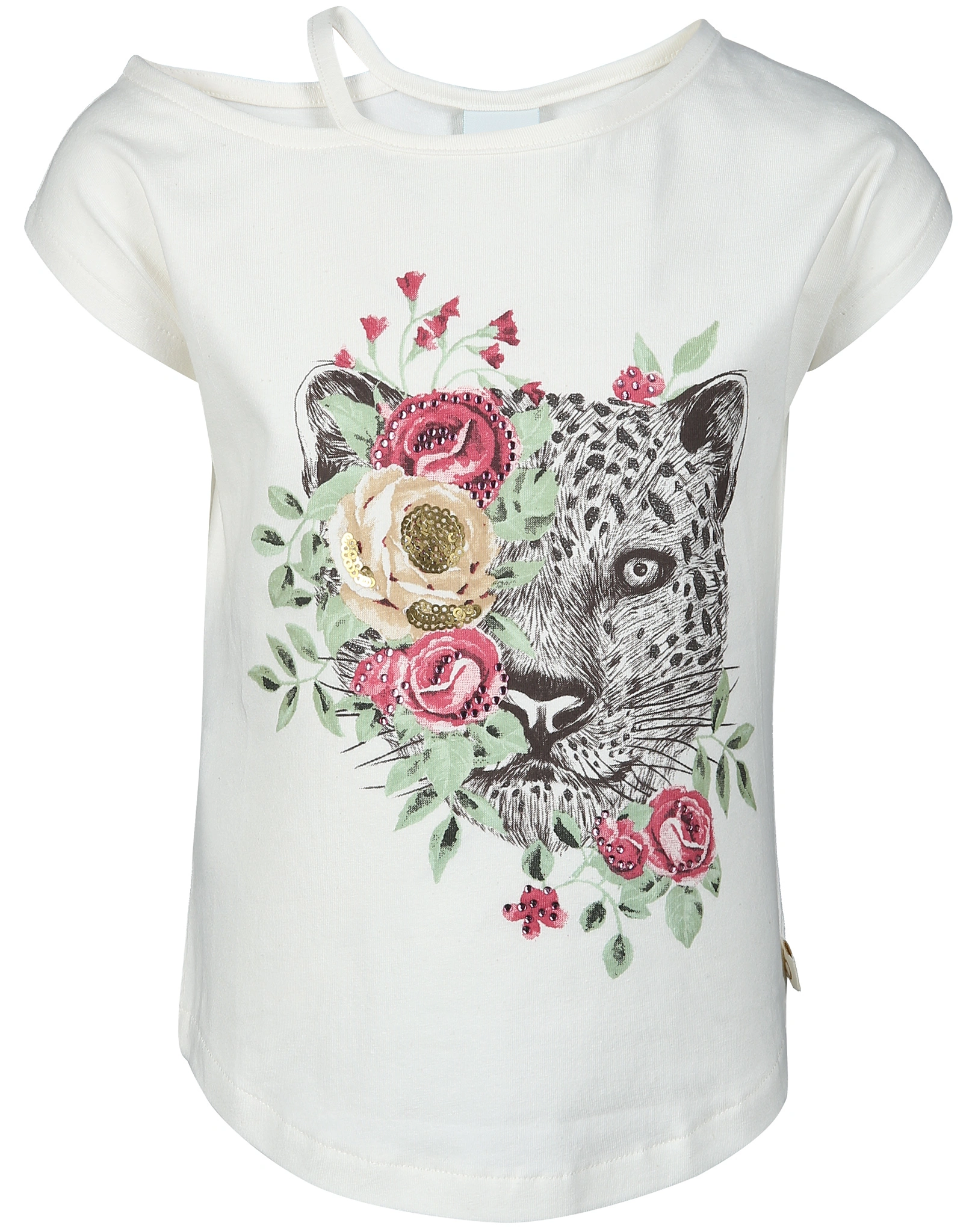 T-Shirt LEO in weiß
