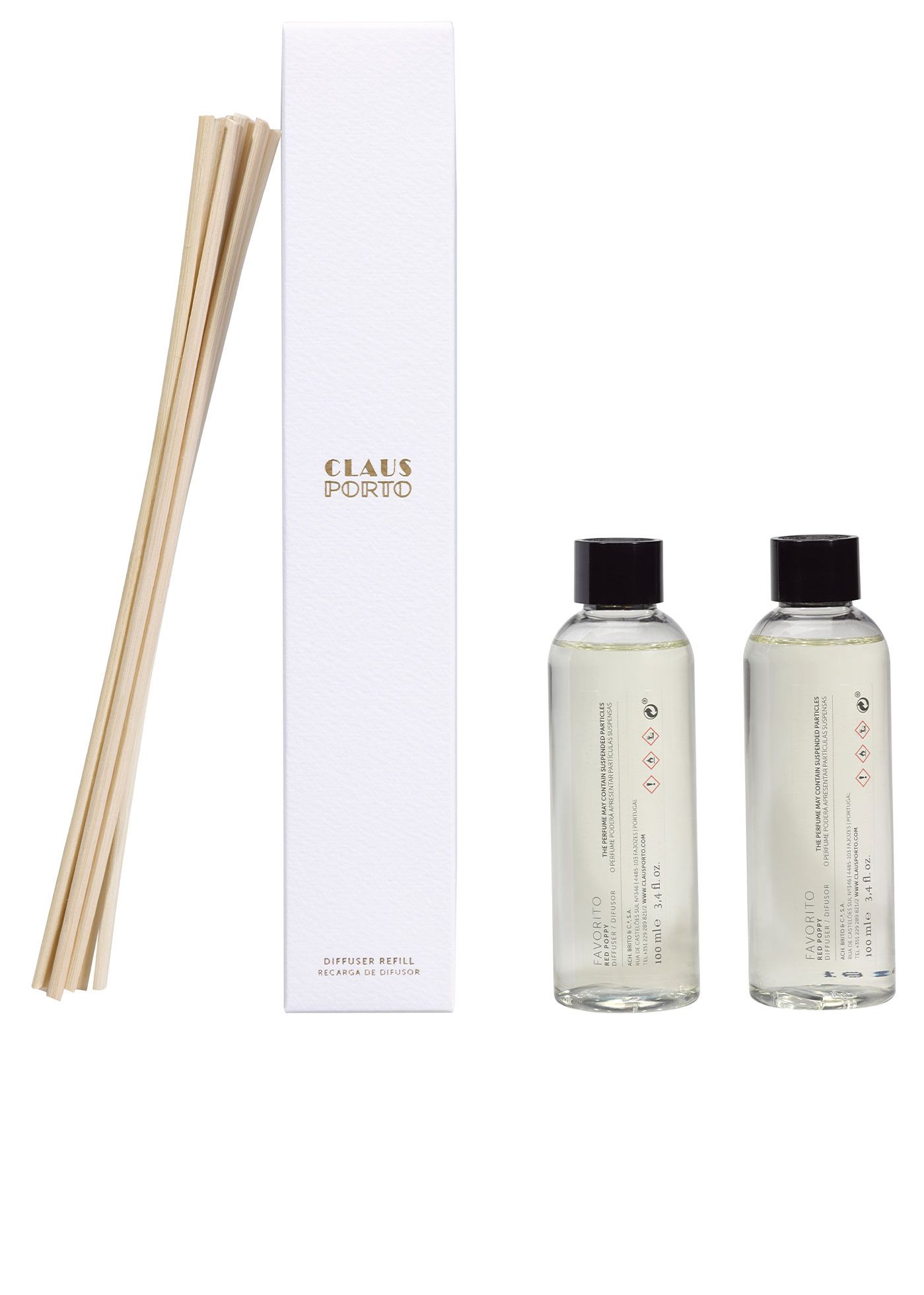 Claus Porto REFILL Favorito Red Poppy Diffuser