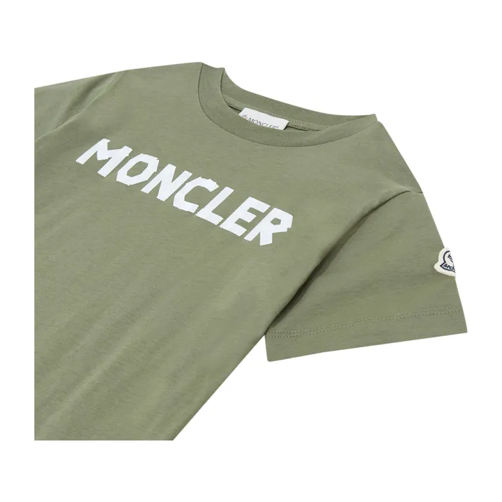 Moncler T-shirt Logo | Vert kaki