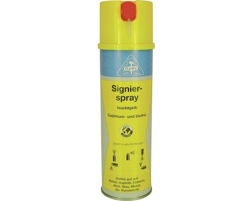 Markeringsspray, fluorescerend geel, 500 ml