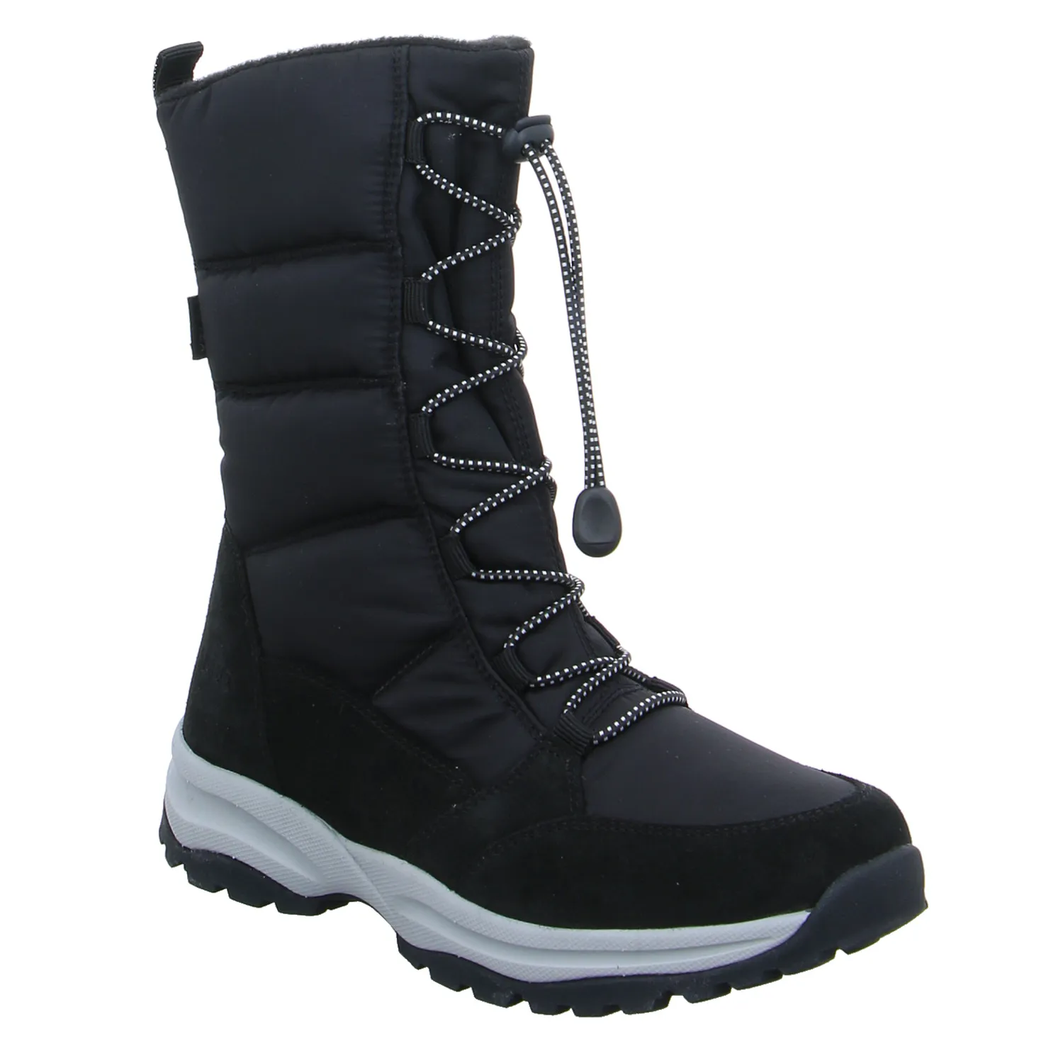 VADO Mädchen-Snowboot Membrane Schwarz Synthetik  Winter-Stiefel