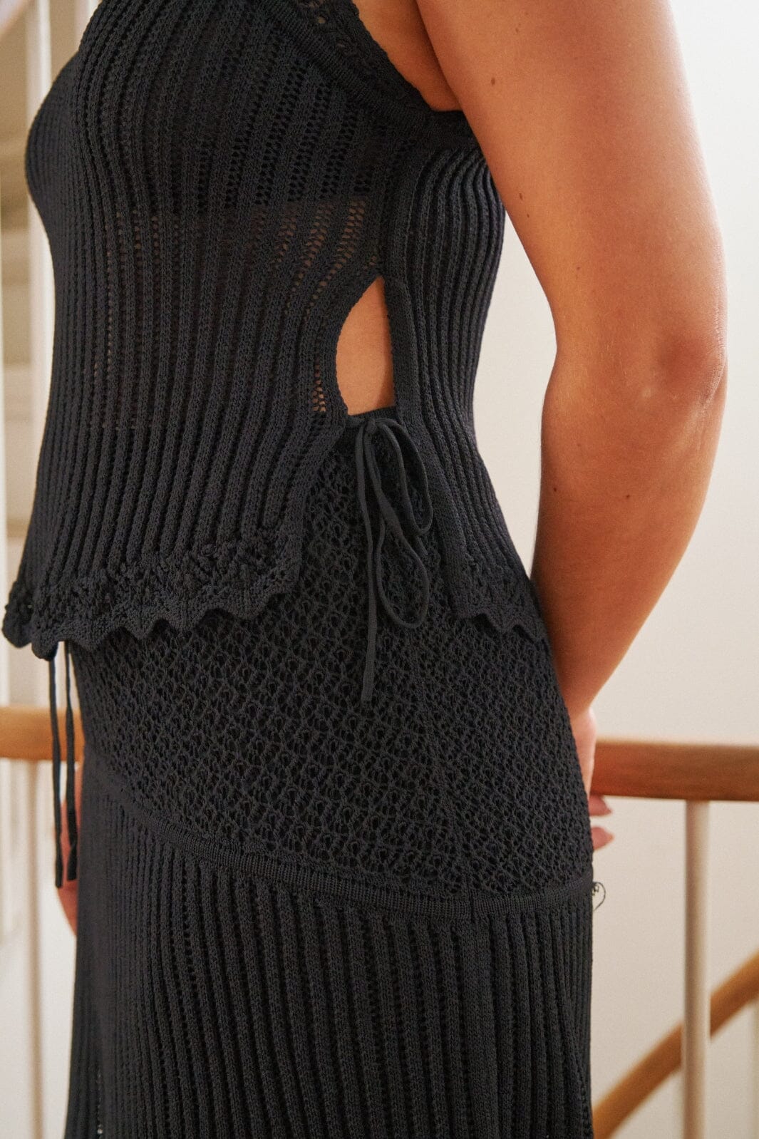 Neo Noir Judith Knit Skirt