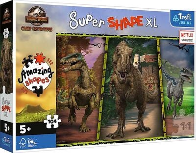 Trefl Junior Jurassic World XL Puslespill 104 Brikker