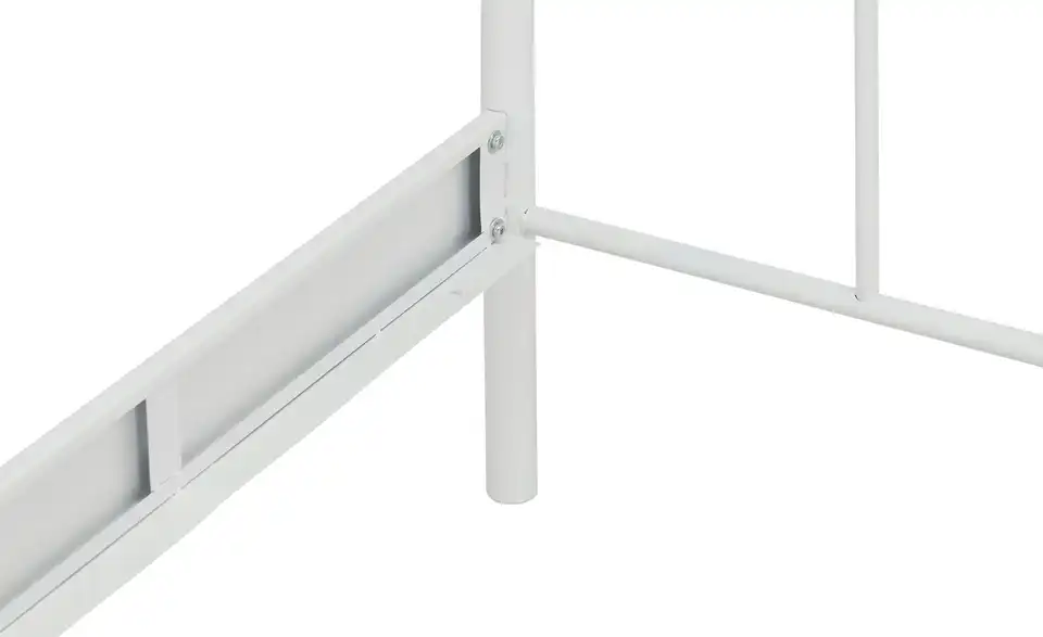 Metallbett Arena Weiß 200 cm 140 cm