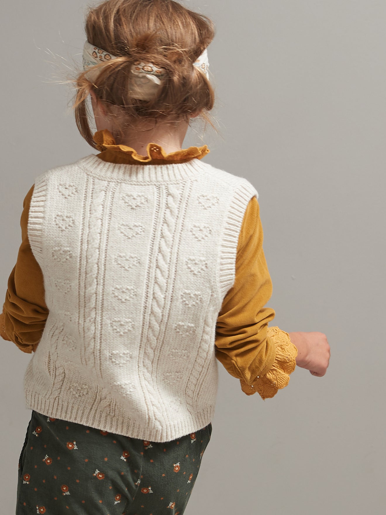 Gilet sans manches fille RWS