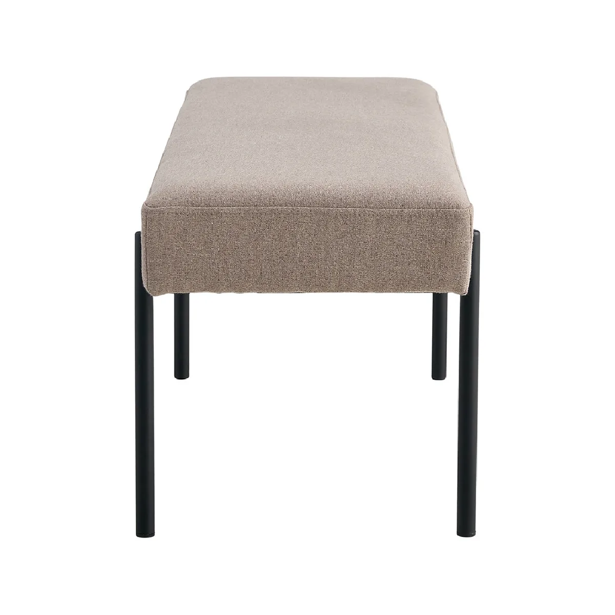 Lisa Design Banc Romeo - Tissu Bouclette