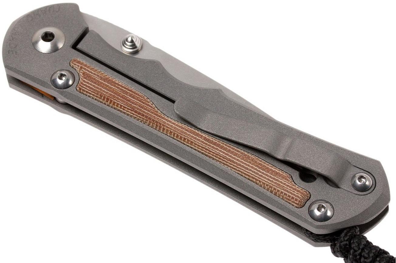 Chris Reeve Large Inkosi Natural Micarta LIN-1014 zakmes