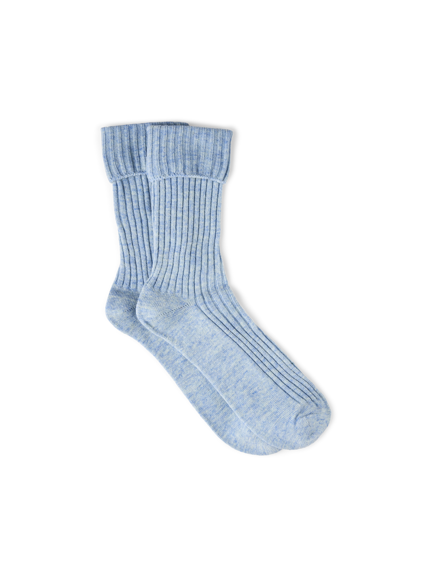 Strømper 39/41 | 60% Uld/38% polyamid/2% elastan.  | Light Blue