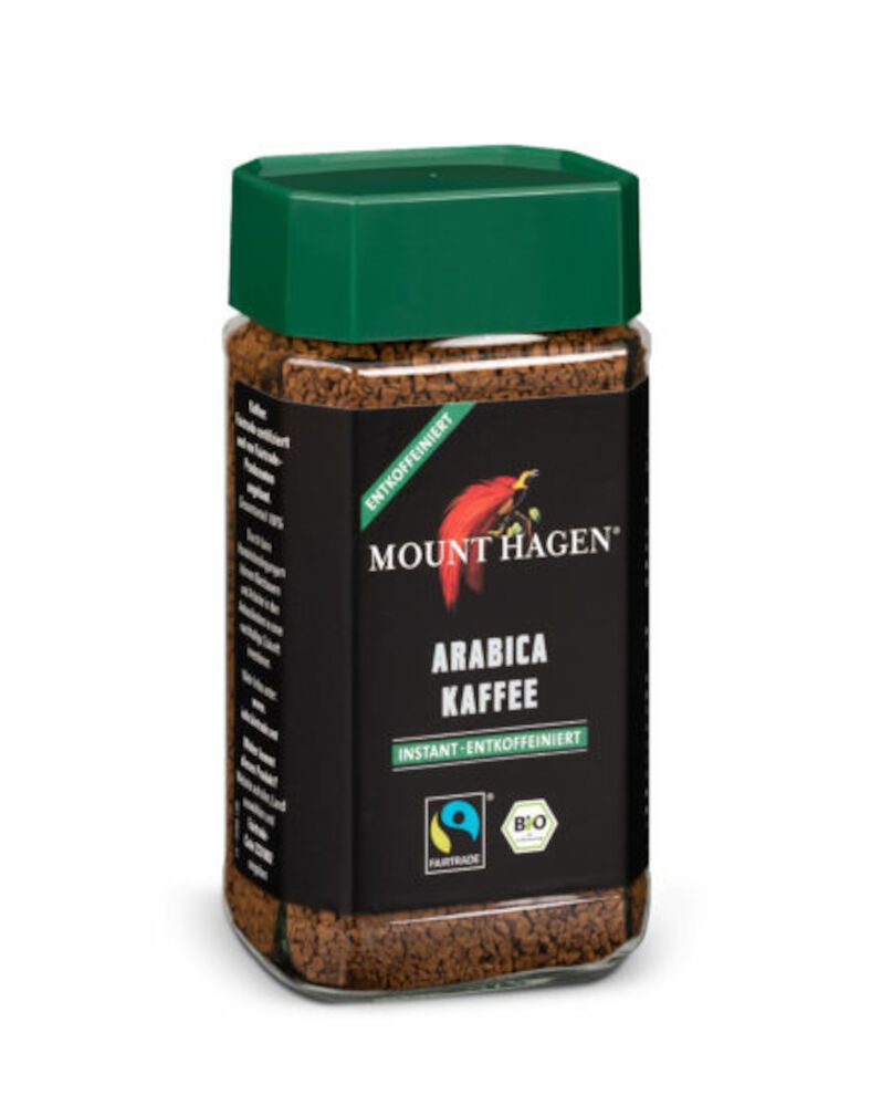 Mount Hagen instant koffeinfri pulverkaffe