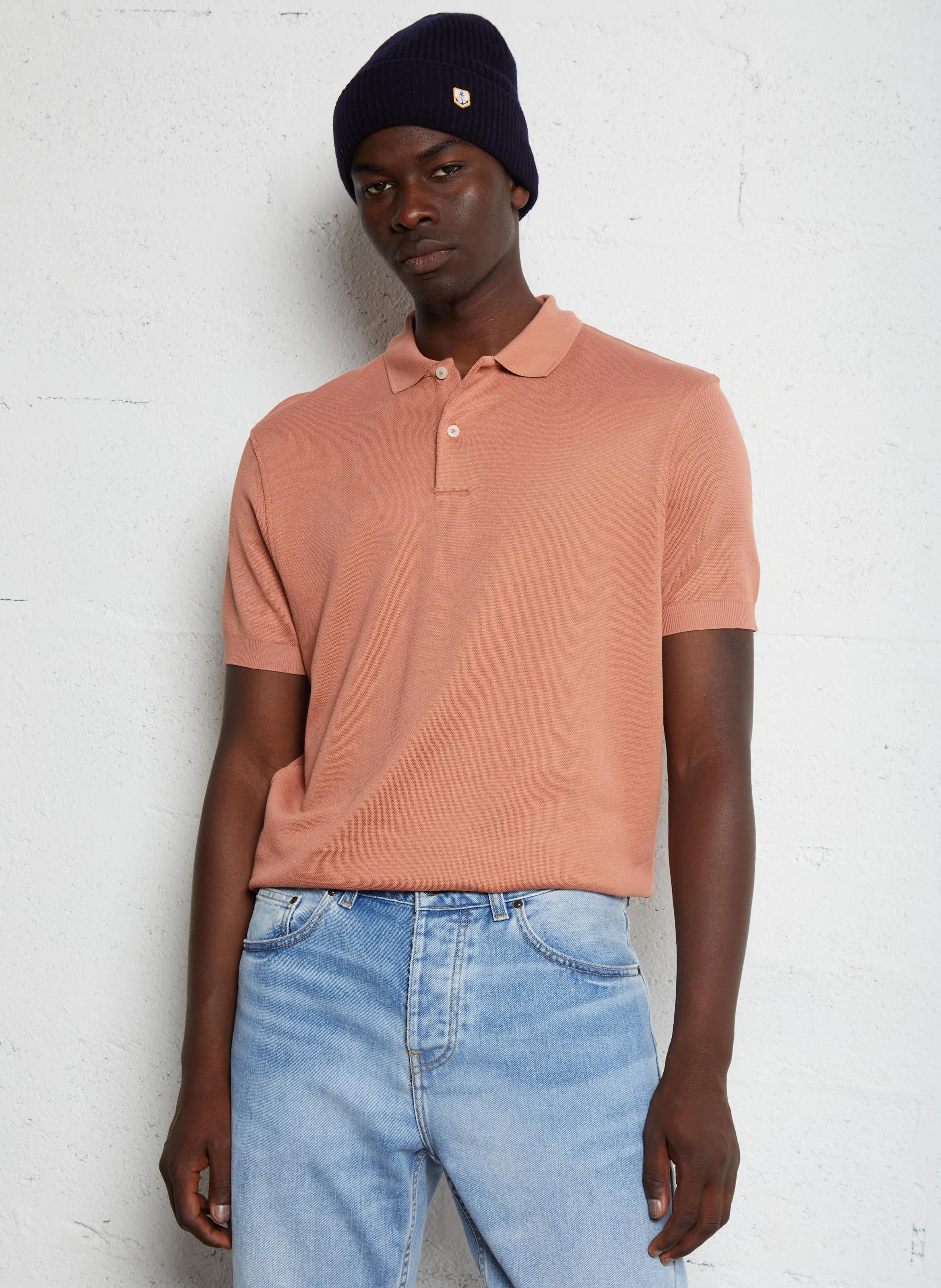 Polo en coton | Orange