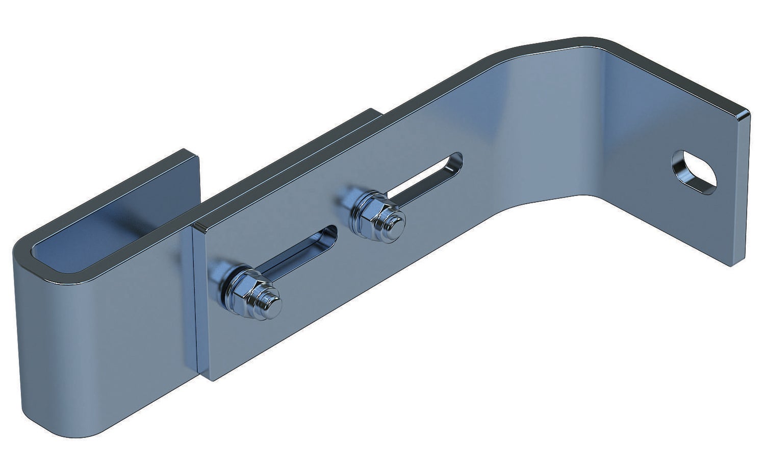 Zarges verstelbare wandbeugel 150-190mm roestvrij staal voor GVK ladders