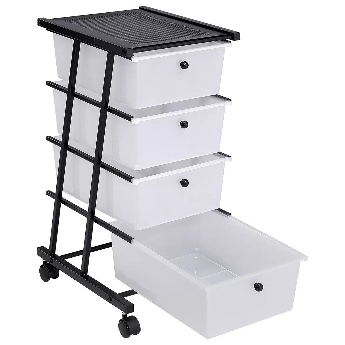 Rollcontainer Conny schwarz,weiss