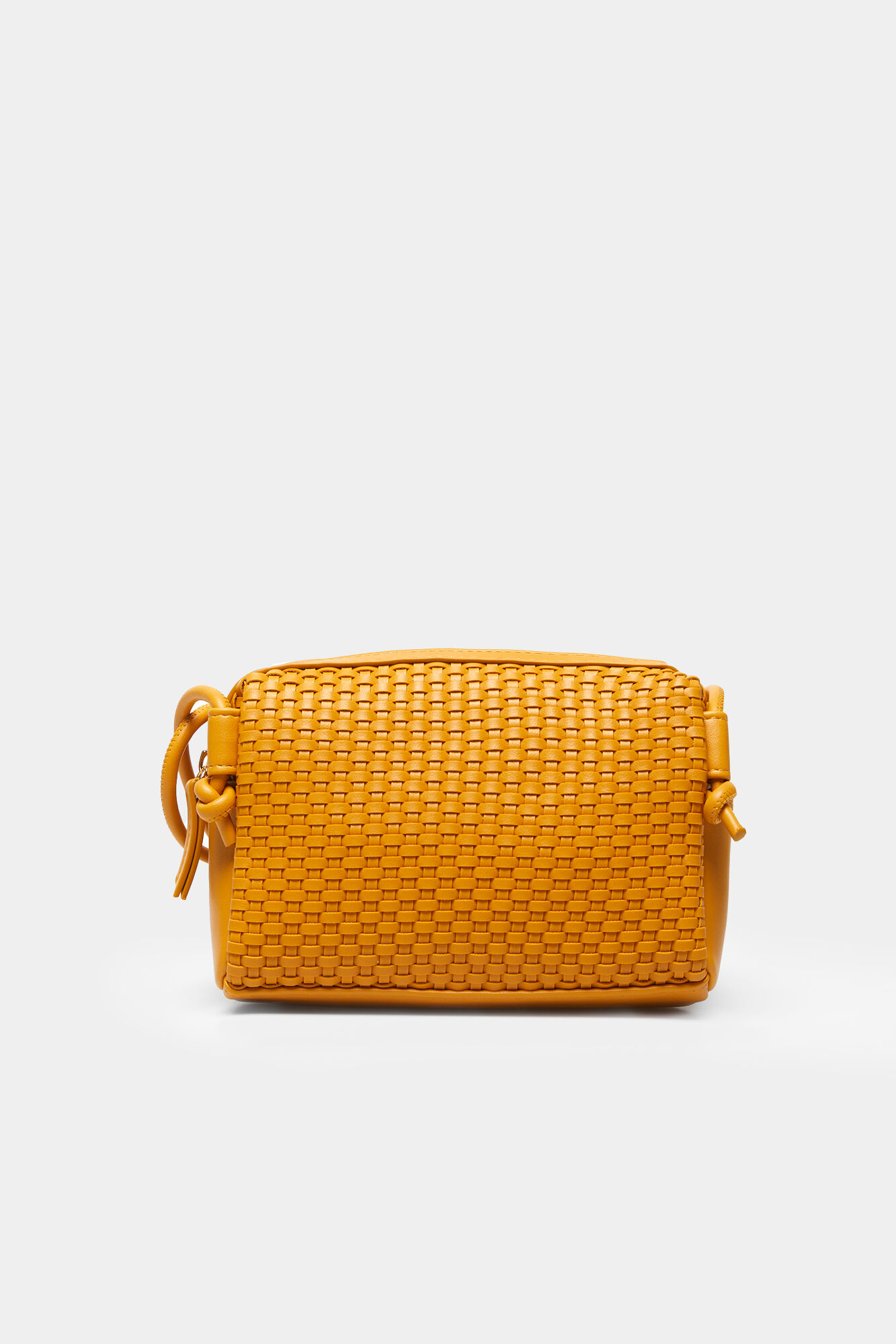 Bolso Bandolera Trenzado - dourado