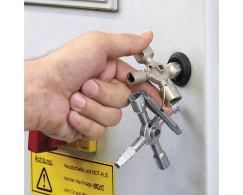Knipex Twin Key schakelkastsleutel