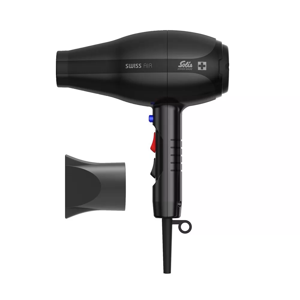 Solis Swiss Air 3802 Haartrockner schwarz 3m