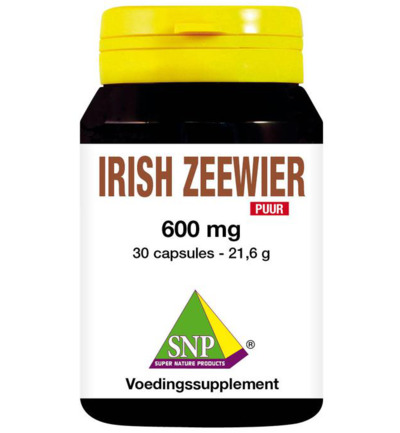 Snp Irish zeewier 600 mg puur 900mcg jodium (30 capsules)