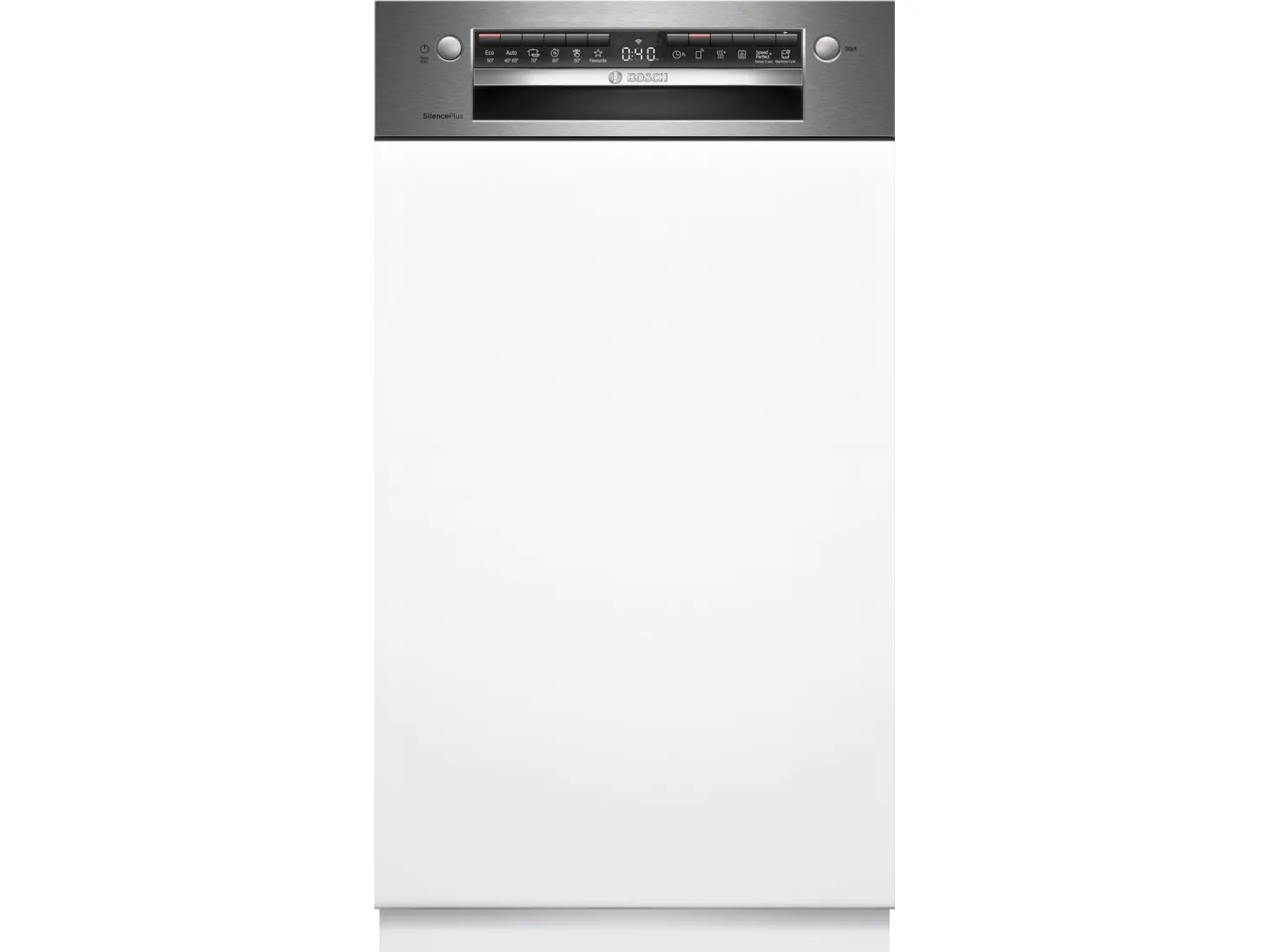 Bosch SPI4HKS49E - Opvaskemaskine - Børstet stål, Rustfrit stål