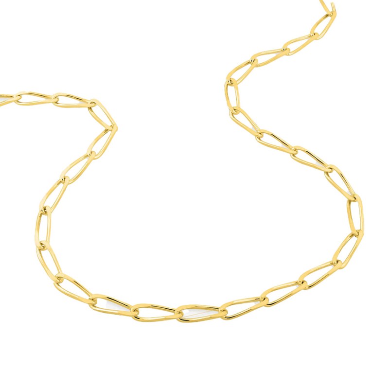 Bracelet Mixte 18 cm  - Cheval - Or 18 Carats - Largeur  3 mm