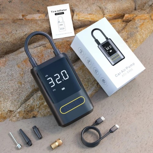 (4000mAh) 150 PSI Auto Luftkompressor Fahrrad Reifenpumpe Motorrad Luft Pumpe