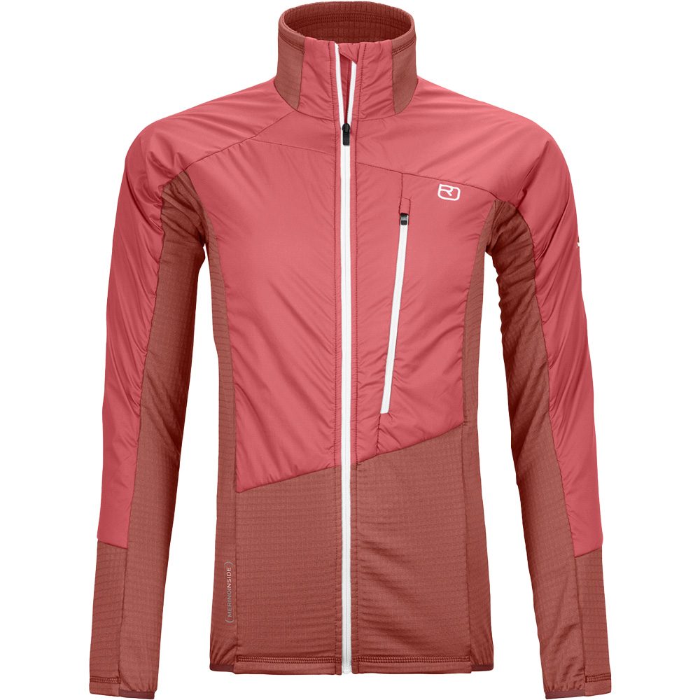 ORTOVOX Westalpen Swisswool Hybridjacke Damen wild rose