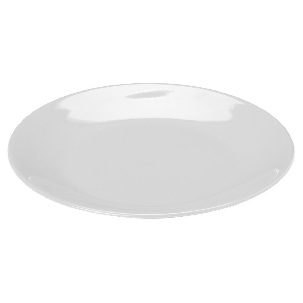 Service à vaisselle blanc en faïence 18 pièces