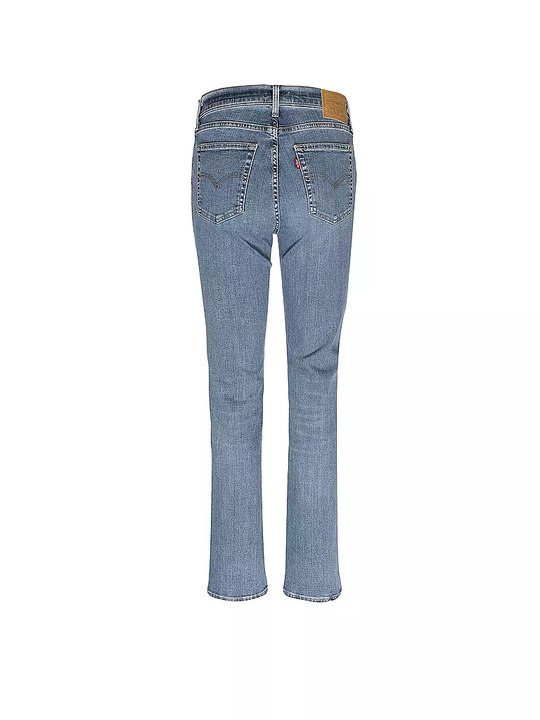 LEVI'S® Highwaist Jeans Straight Fit 724 blau