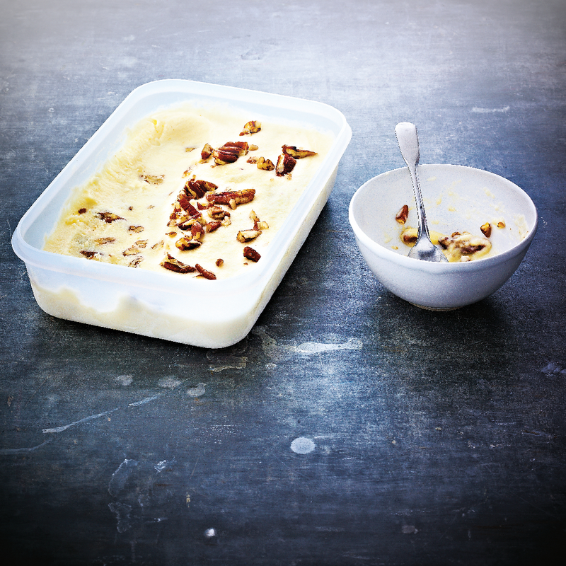 Eiskristall 1 l Flacher Gefrierbehälter für längliche Lebensmittel wie Möhren, Hähnchenschenkel und vieles mehr