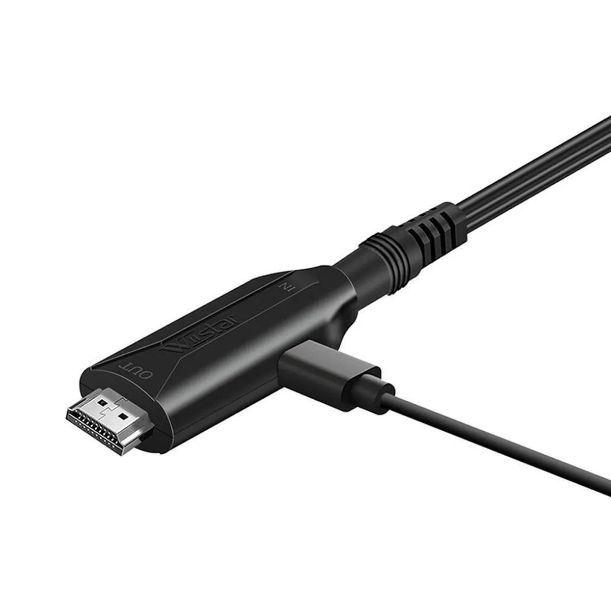 (1m) PlayStation 2 PS2 HDMI Konverter Kabel Full HD (720p / 1080i) - Schwarz