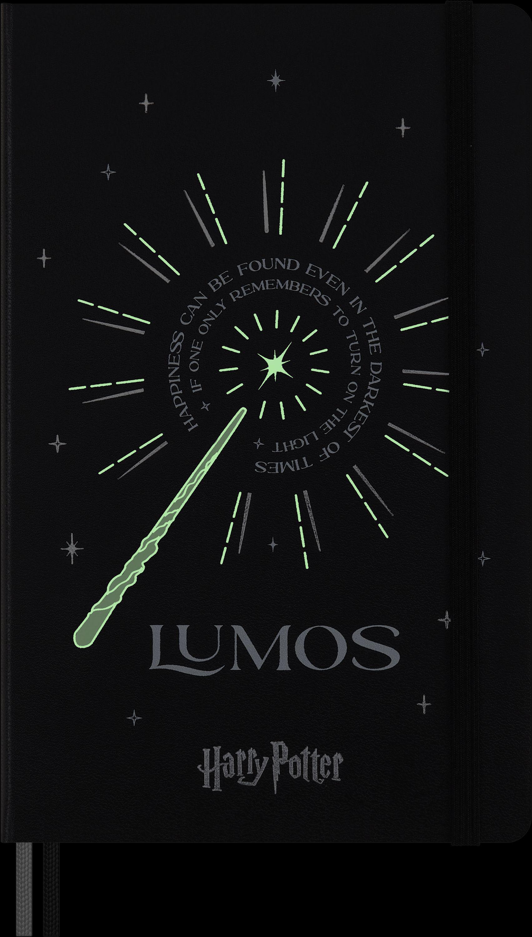 Moleskine Harry Potter Lumos Thematisches Bundle limitierte Ausgabe, L/A5