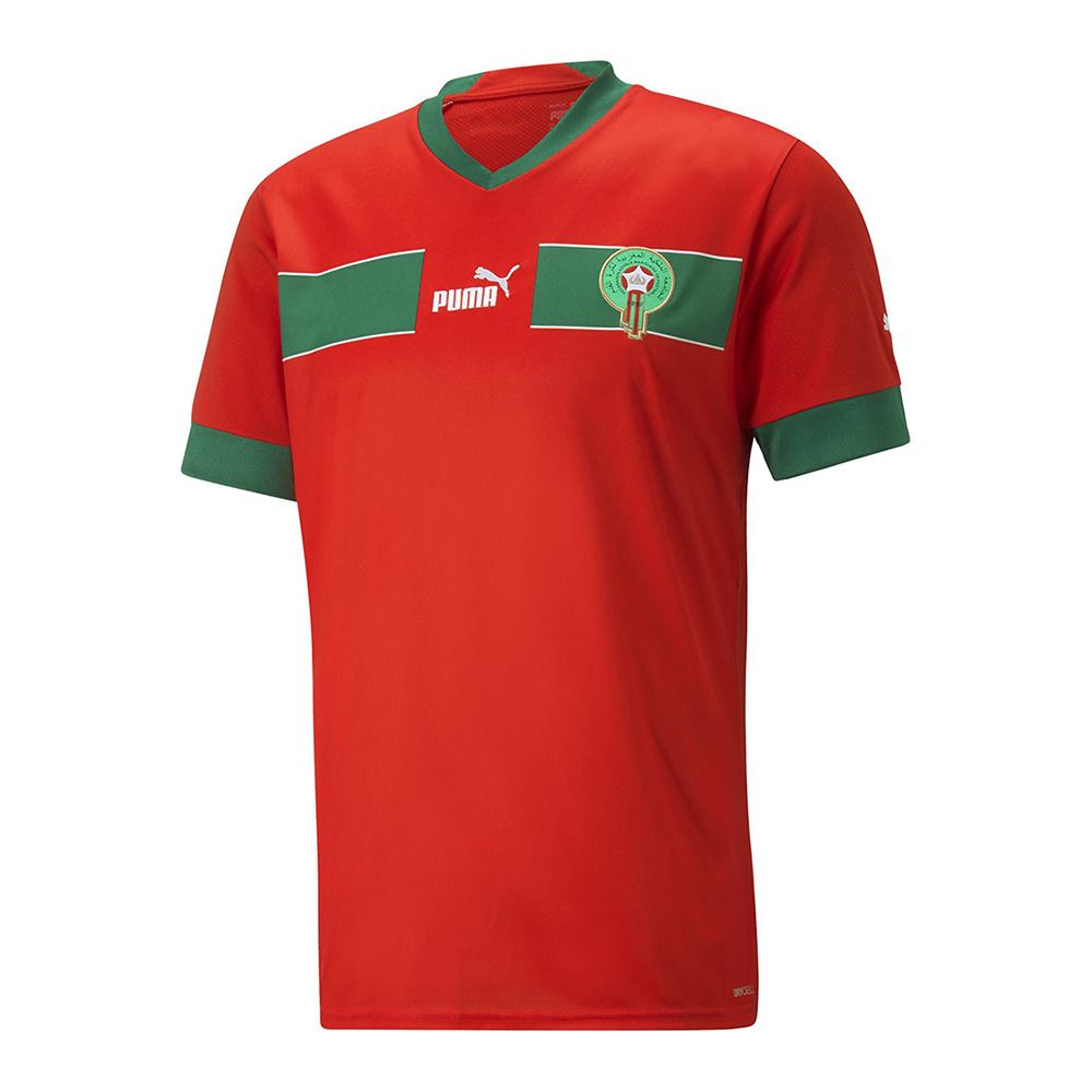 Puma FRMF HOME - Maillot Homme puma red/power green