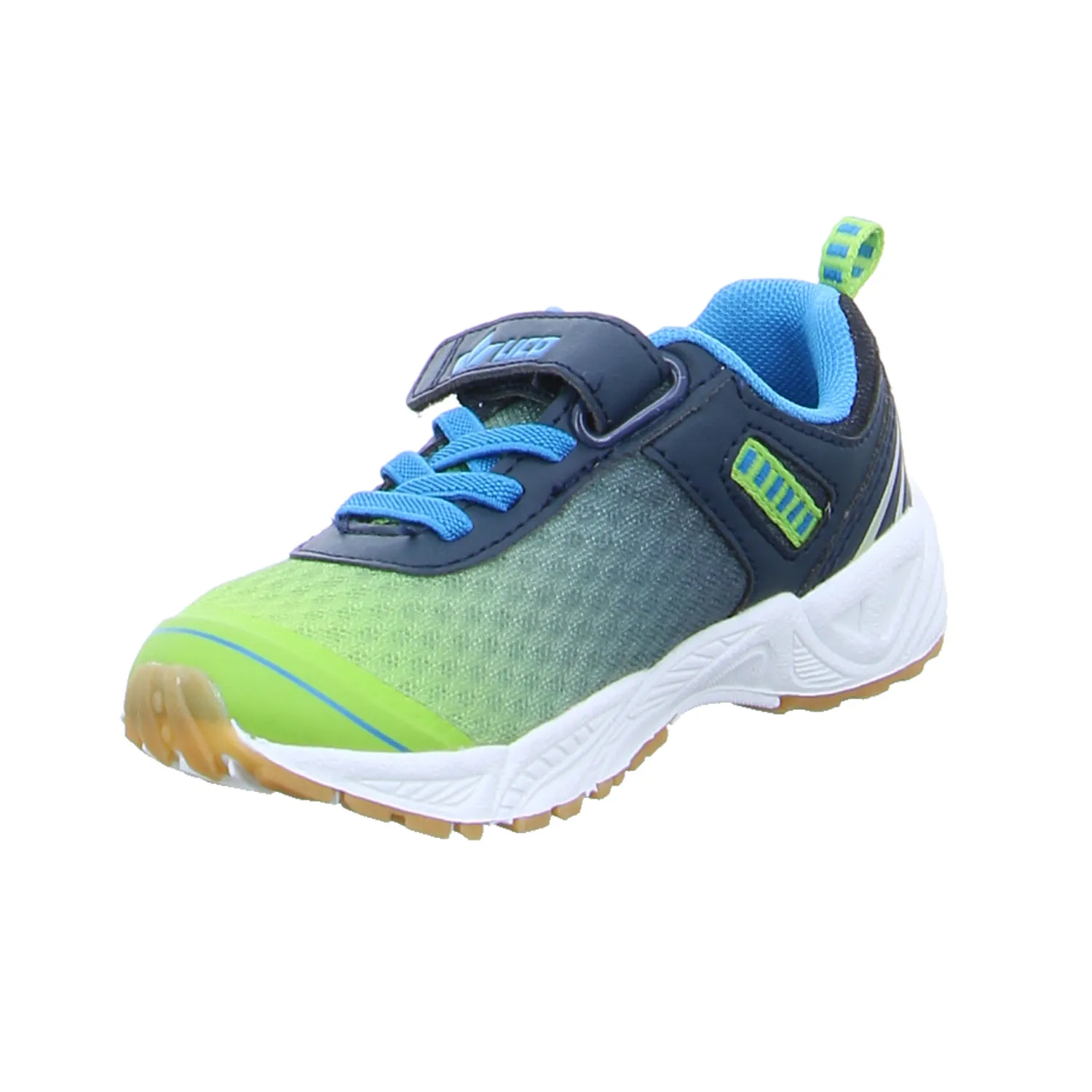 LICO Kinder Sportschuh Grün Lederimitat