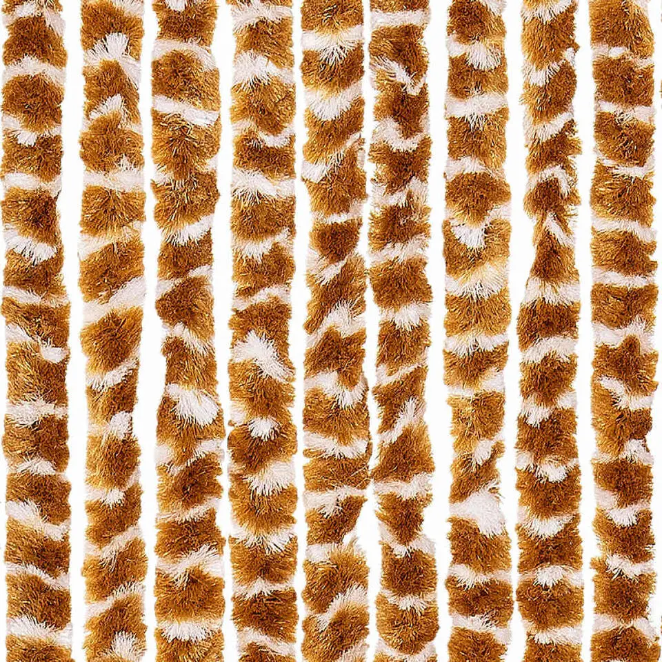 vidaXL - Deurgordijn - Geel - Polypropyleen