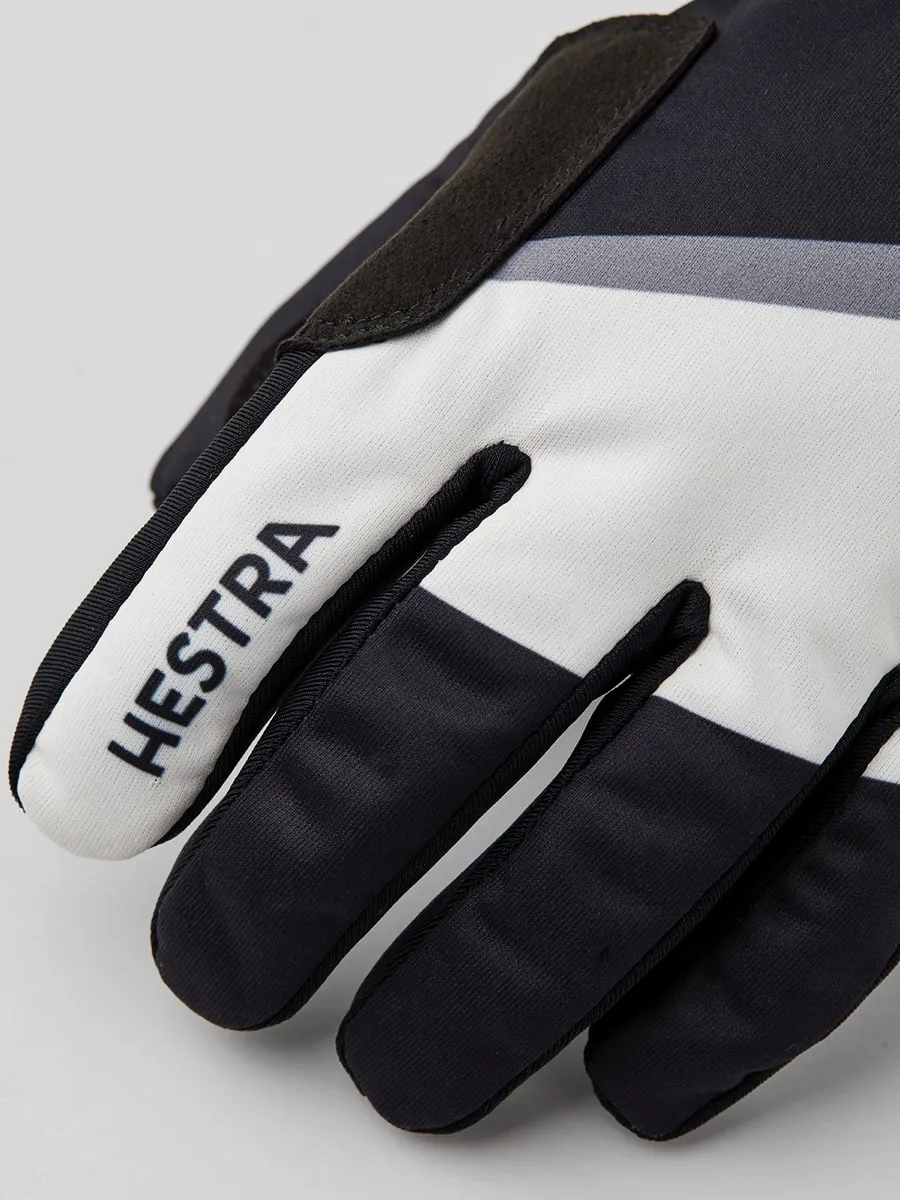 Hestra Tracker Jr. - 5 Finger Black Print